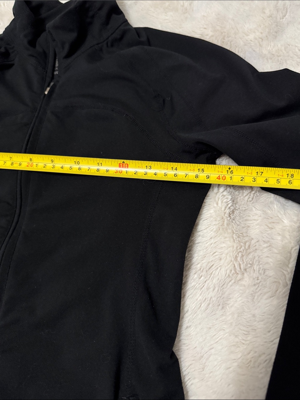 GAP Black Zip-Up Track Jacket With Thumb Holes | XS - Picture 2 of 7